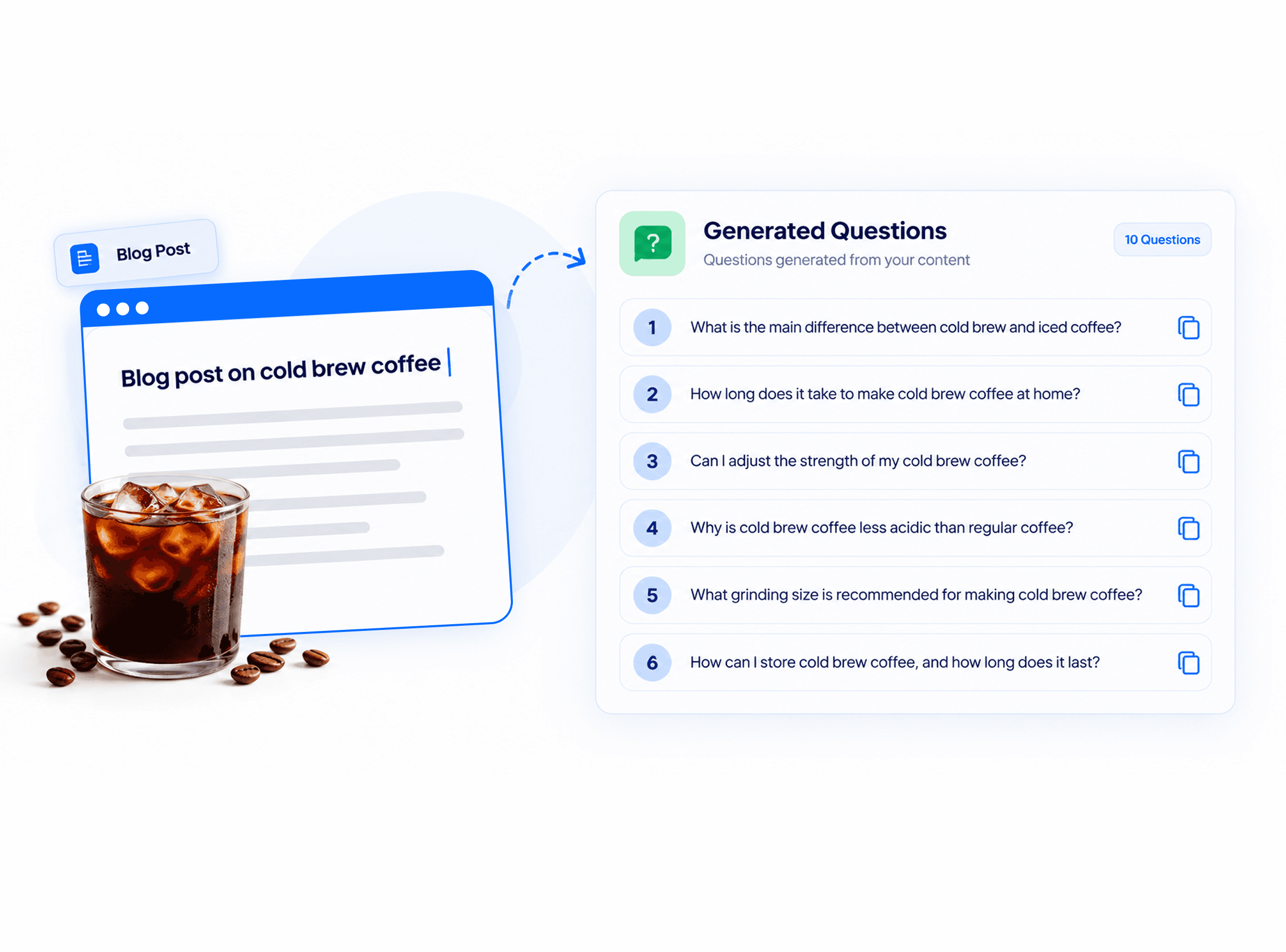 Blog post on cold brew coffee