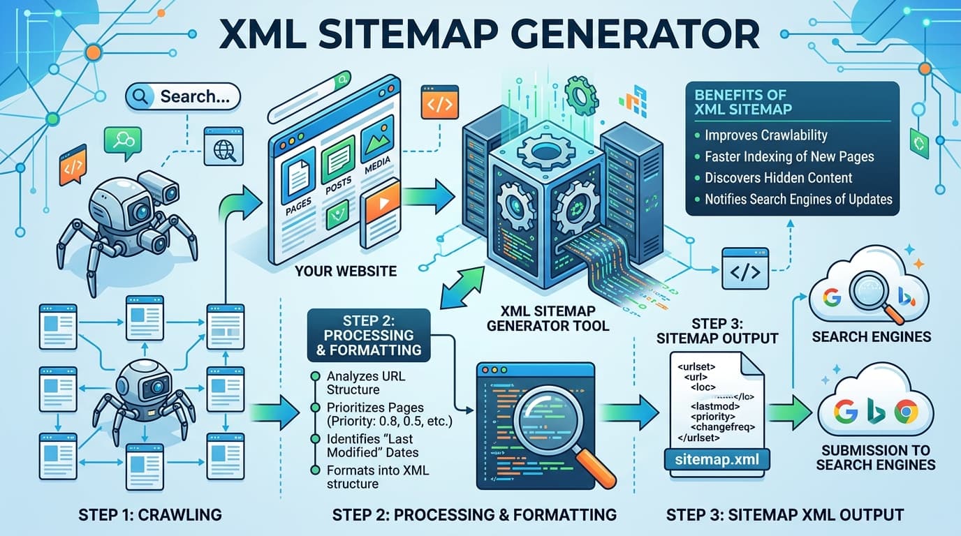 XML sitemap generator